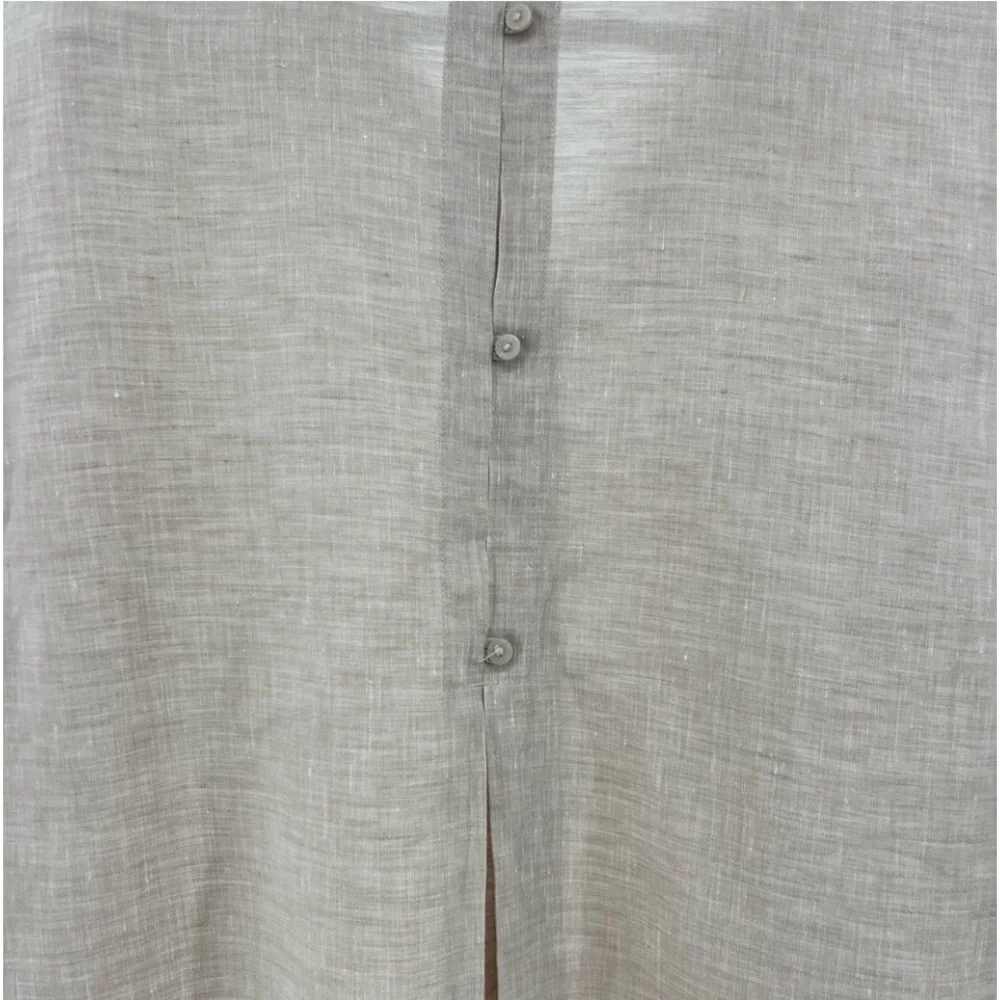 Chico’s NW/OT size 3 100% linen  button up shirt - Picture 3 of 3